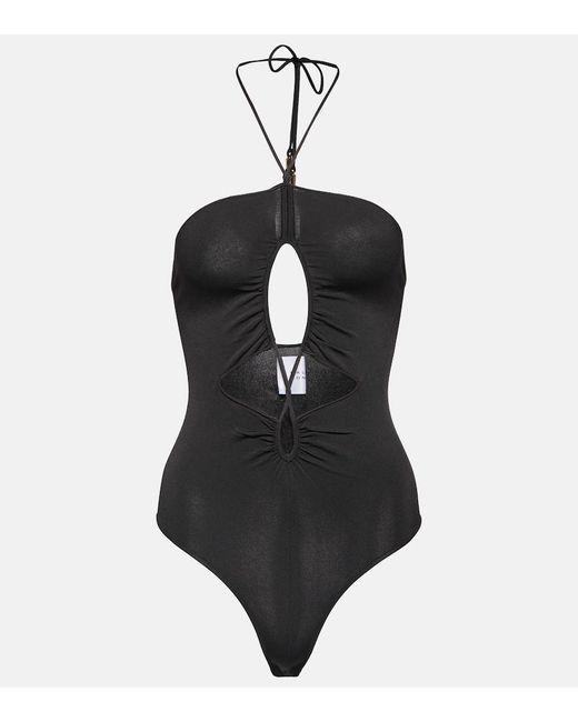 Galvan Black Kali Cutout Bodysuit