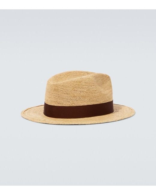 Borsalino Hut Aus Stroh in Natural für Herren