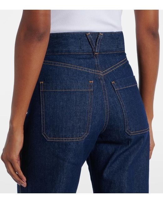 Jean Ample Taylor Veronica Beard en coloris Blue