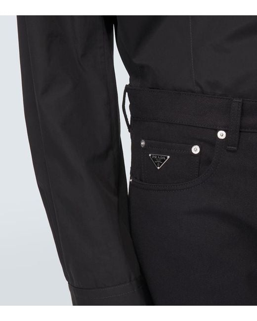 Prada Black Slim Jeans for men