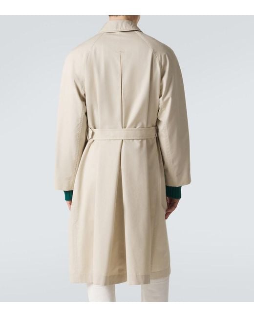 Tom Ford Natural Cotton And Silk Wide-Leg Pants for men