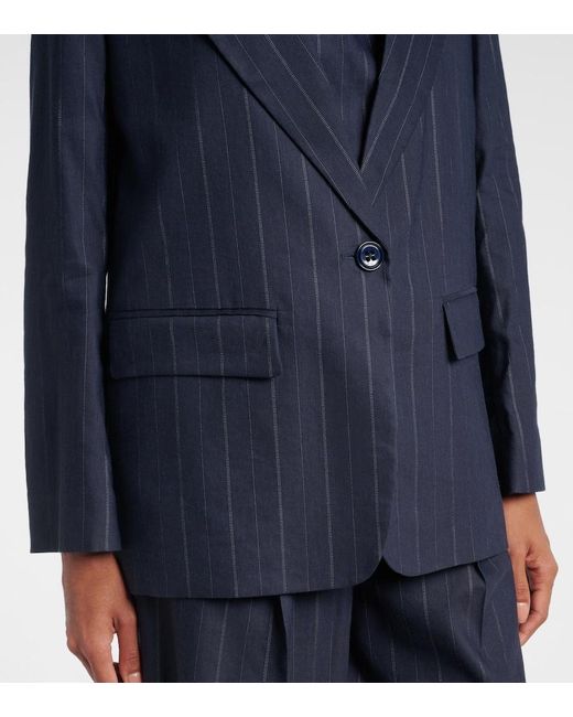 Dorothee Schumacher Blue Blazer Modern Sophistication