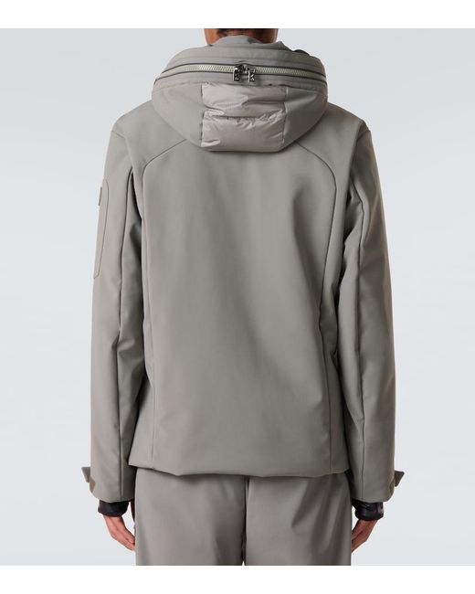 Bogner Gray Zoran-D Down-Paneled Ski Jacket for men