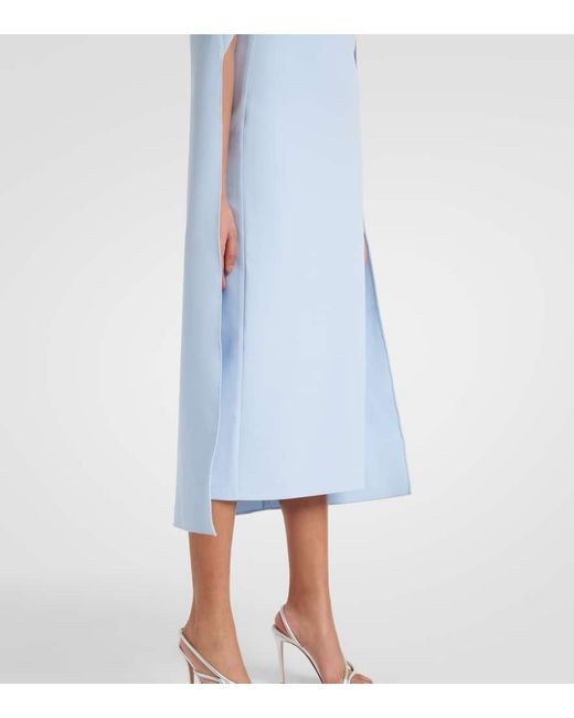 Abito Midi Oria di Safiyaa in Blue