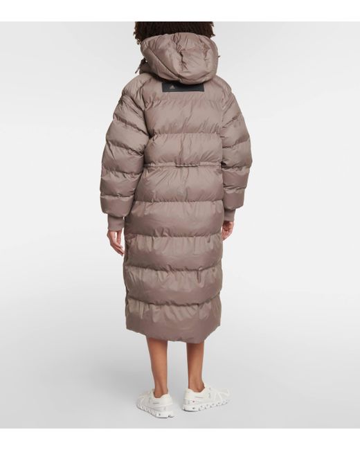 Adidas By Stella McCartney Brown Down Coat