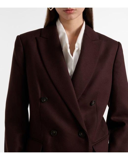 Blazer Doppiopetto di Vince in Brown