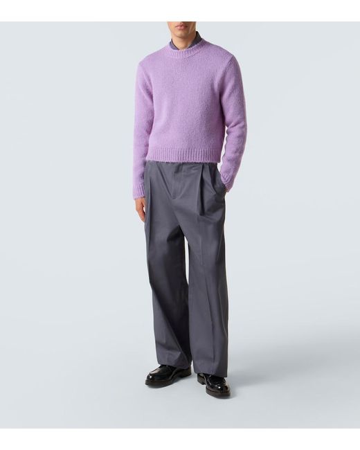 Pullover di Jil Sander in Purple da Uomo