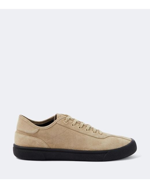 The Row White Suede Sneakers for men
