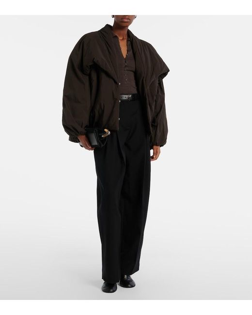 Jacquemus Black Chale Bomber Jacket