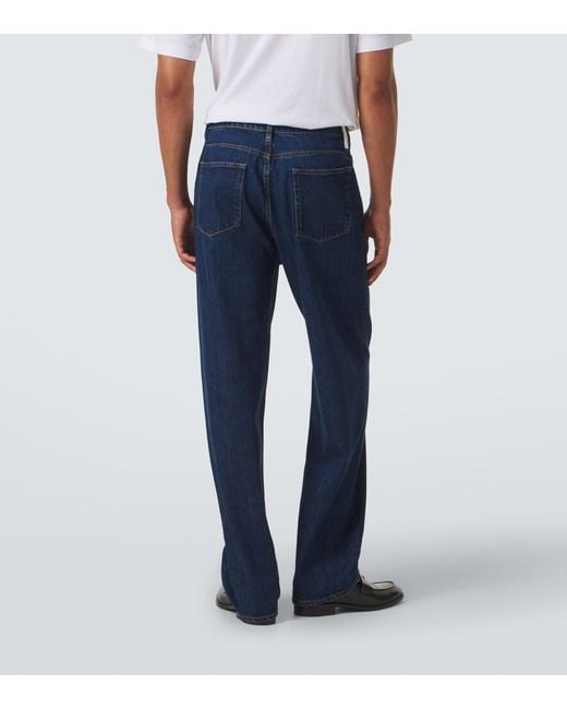 Jil Sander Blue Straight Jeans for men