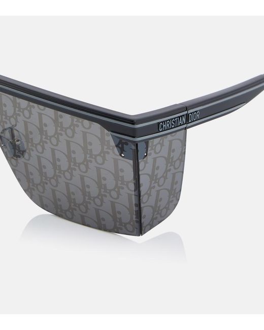 Dior Gray Diorclub M1U Square Sunglasses