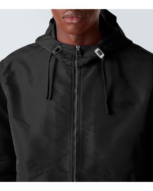 Givenchy Blue Hooded Jacket for men