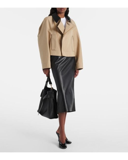 Caban Cropped di Givenchy in Natural