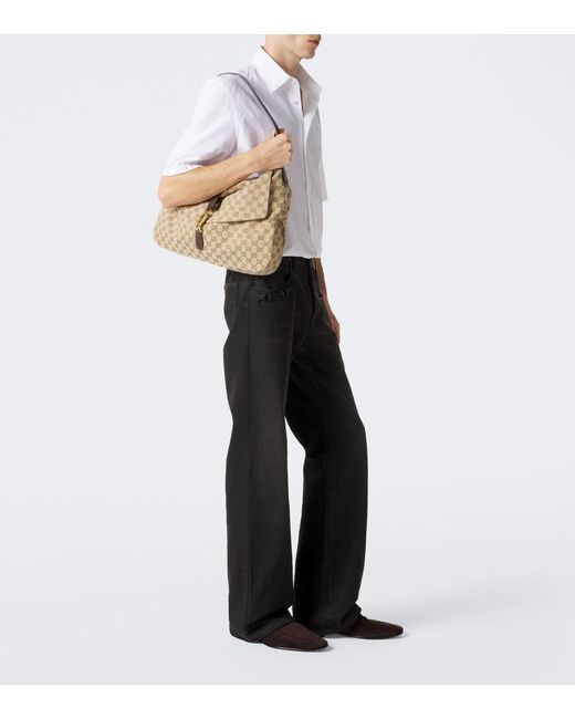 Gucci Brown Como Horsebit Suede Loafers for men