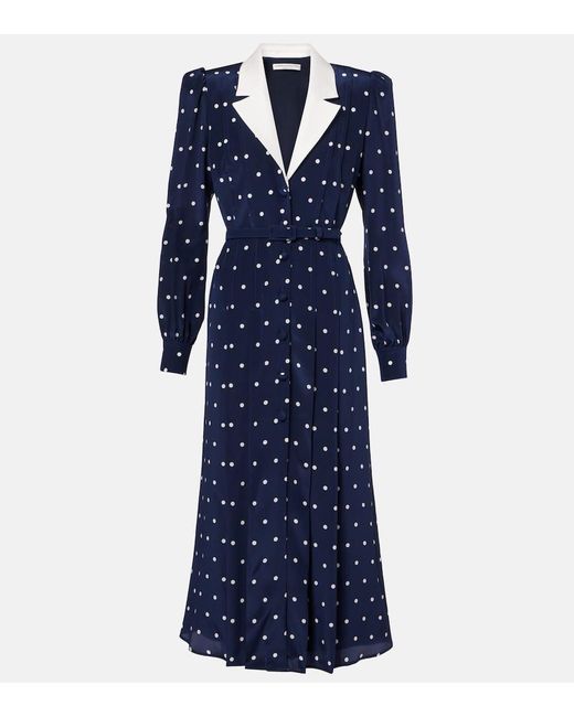 Abito Chemisier di Alessandra Rich in Blue
