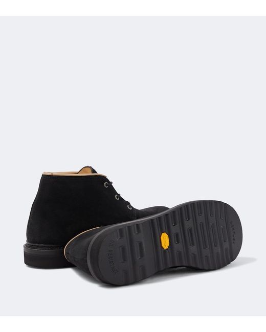Our Legacy Black Chukka Suede Boots for men