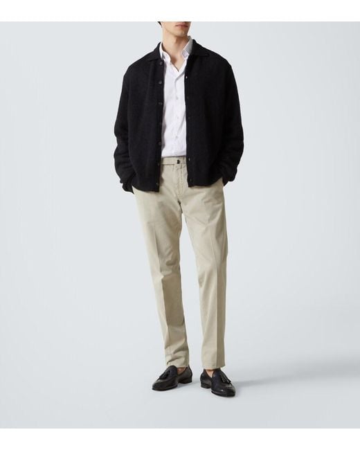 Slowear Natural Cotton Slim Pants for men