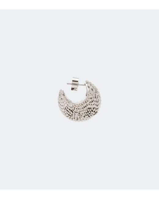 Jacquemus White Herisson Earrings