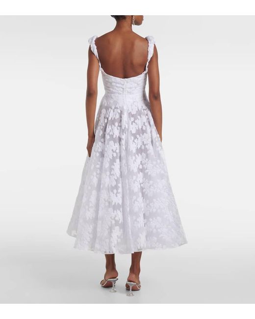 Vivienne Westwood White Midikleid