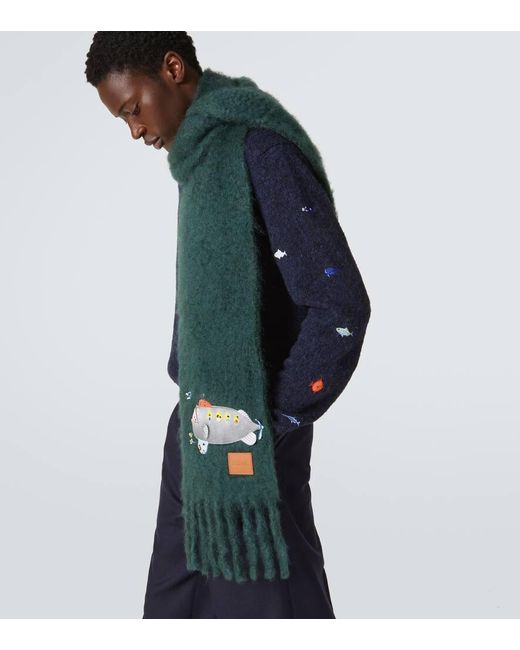X Suna Fujita di Loewe in Green da Uomo