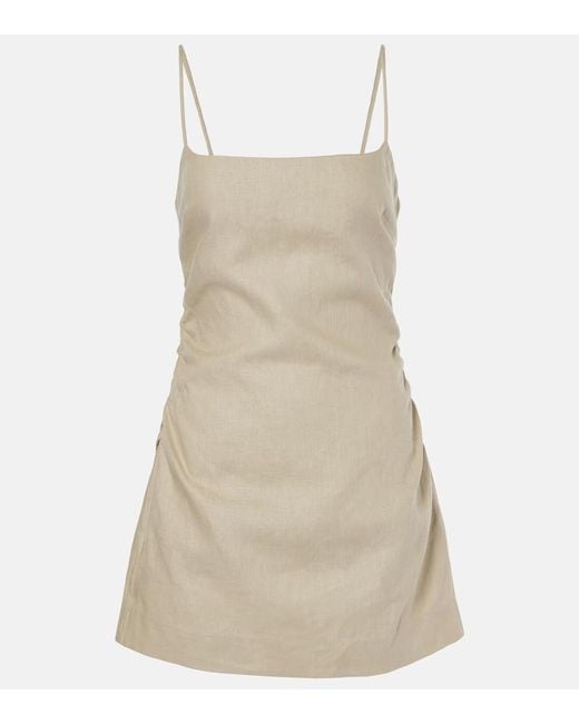 Sir Natural Tamara Linen Minidress