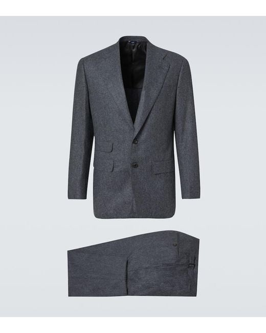 Costume En Laine Thom Sweeney pour homme en coloris Blue
