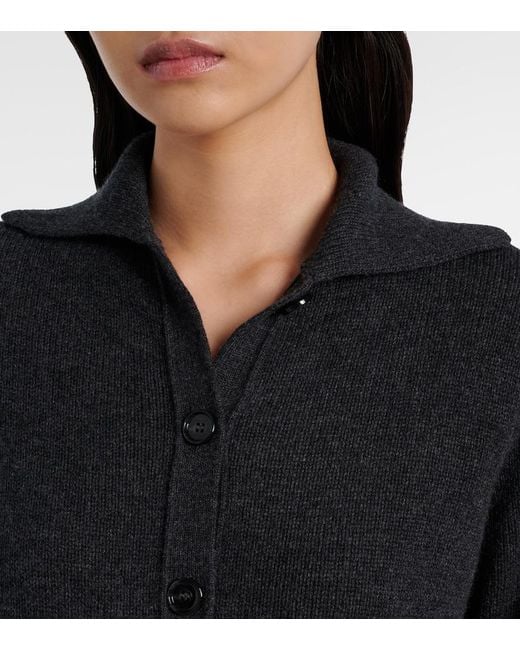 Jardin Des Orangers Black Cashmere Cardigan