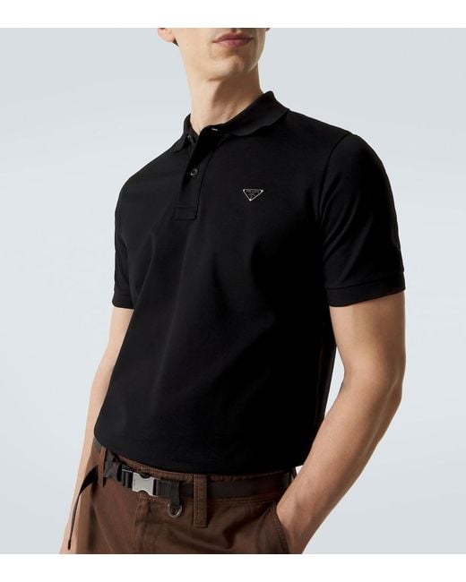 Polo di Prada in Black da Uomo