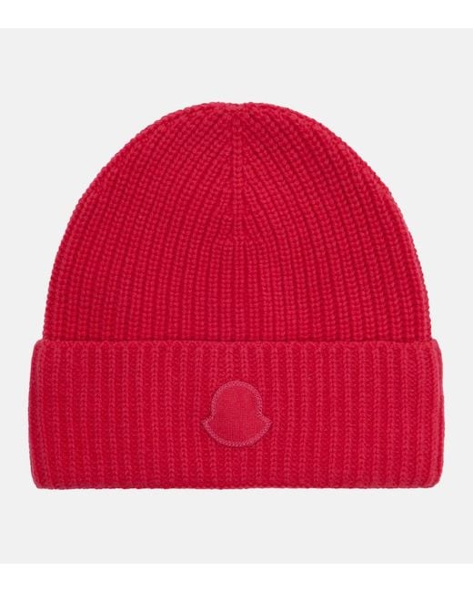 Gorro De Cachemir Moncler de color Red
