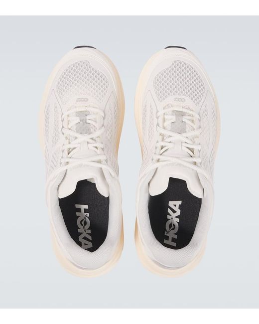 Hoka One One Laufschuhe Clifton One9 in White für Herren