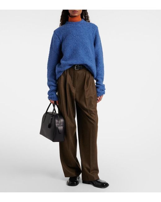 God's True Cashmere Blue Cloud Cashmere Sweater