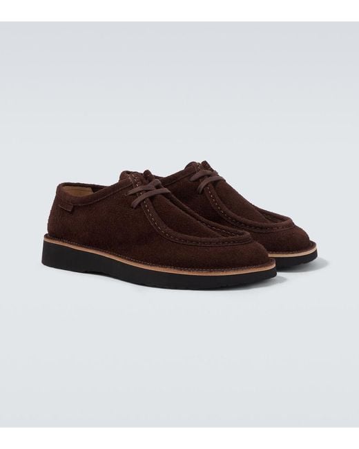 Loewe Desert Boots Faro Aus Veloursleder in Brown für Herren
