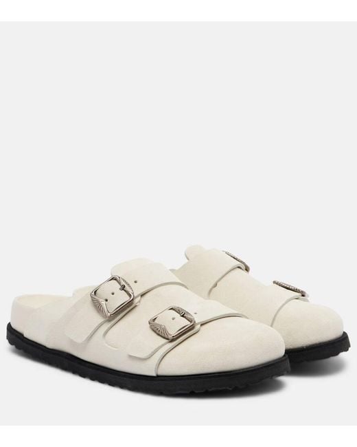 Mules 222 West En Daim Birkenstock en coloris White