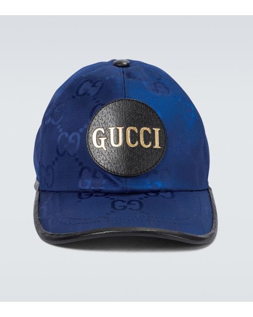 Gucci Blue Off The Grid Baseball Hat for men