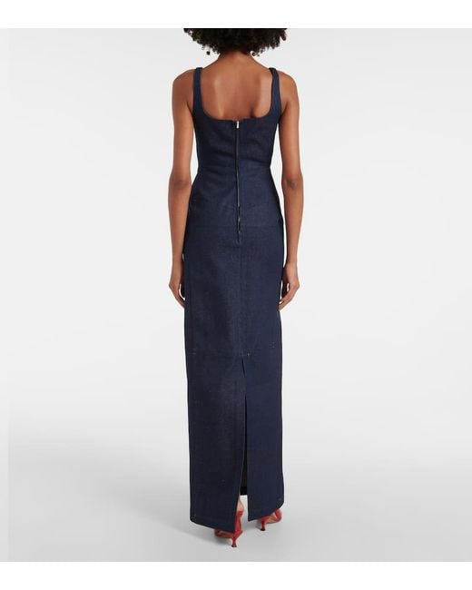 Jacquemus Blue La Robe De-Nîmes Spoglio