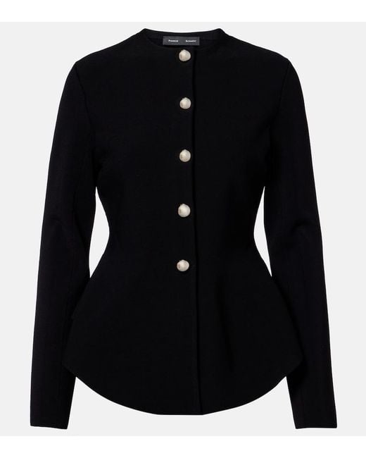 Proenza Schouler Black Dasha Jacket