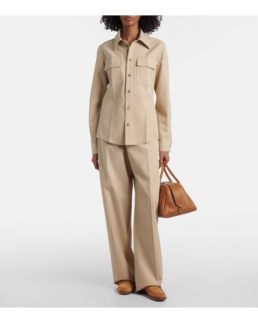 Tod's Brown Gommino Suede Penny Loafers