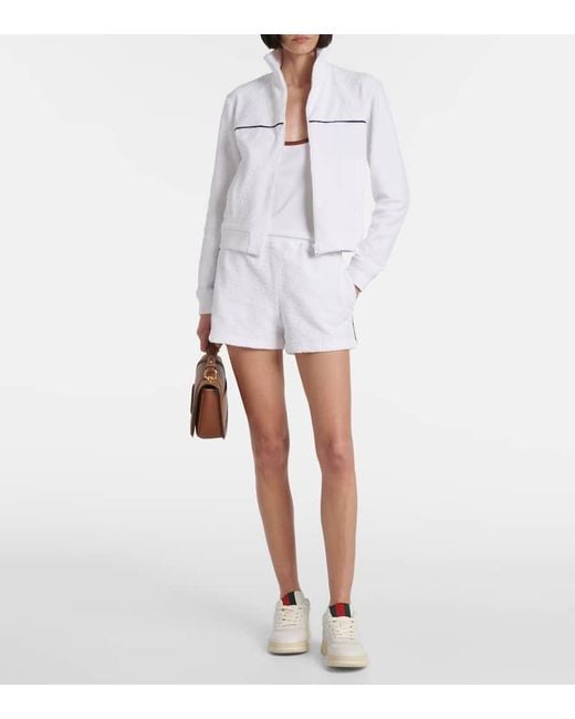 Veste Gg En Coton Melange Gucci en coloris White