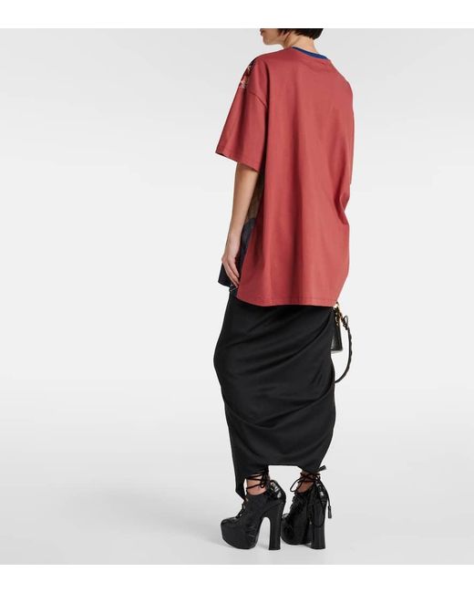 Vivienne Westwood Orange Kiss Cotton T-Shirt