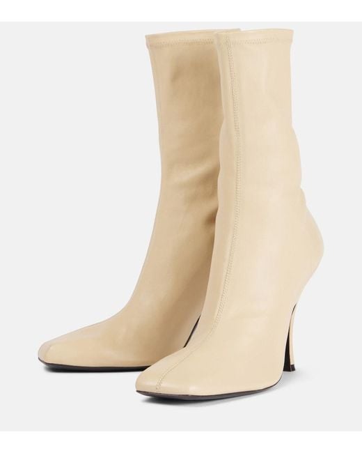 Khaite Natural Eva Leather Boots