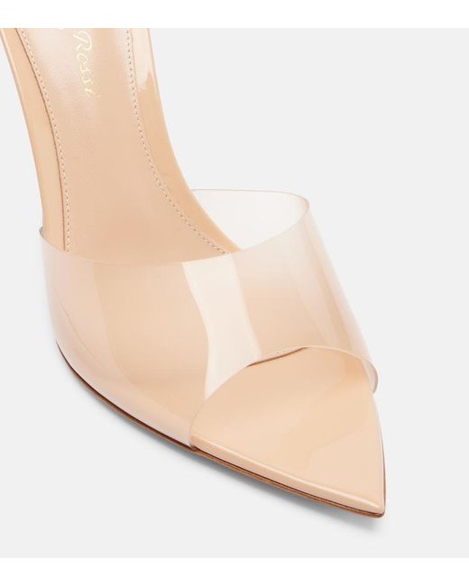 Gianvito Rossi Multicolor Elle 85 Tpu Mules