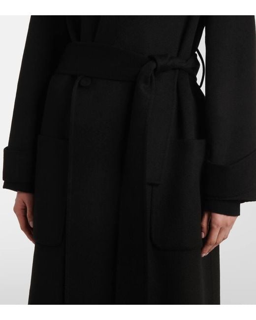 Joseph Black Mantel Arline Aus Wolle Und Kaschmir