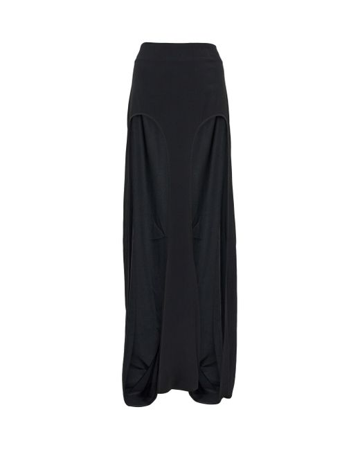 Dion Lee Cutout Maxi Skirt in Black | Lyst UK