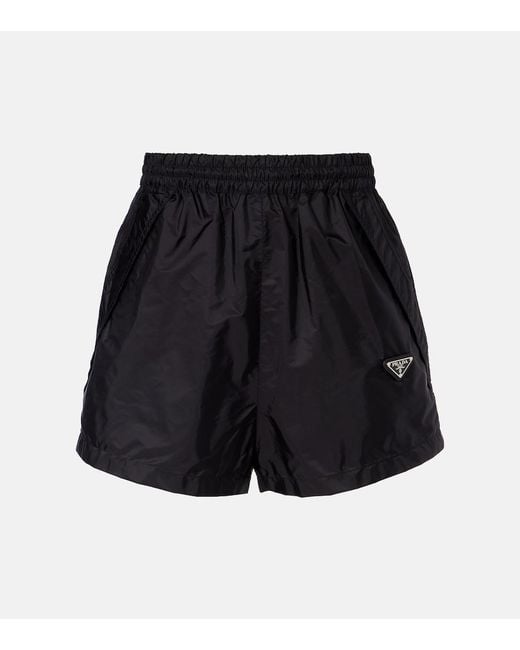 Prada Black Re-Nylon Shorts