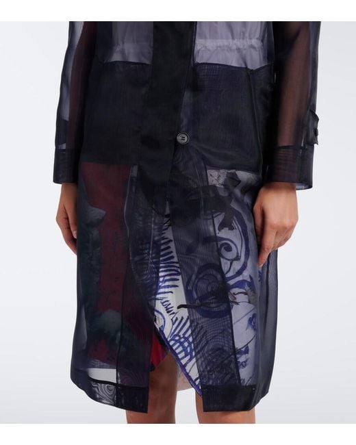 Cappotto di Prada in Blue