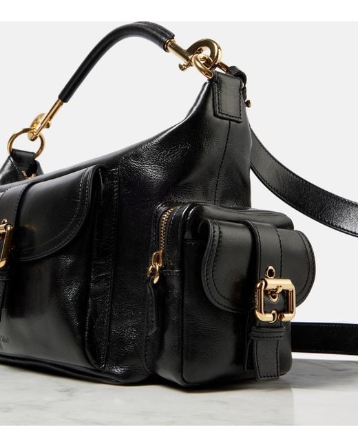 Chloé Black Medium Leather Camera Bag