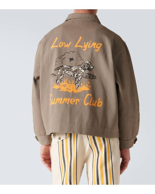 Veste Low Lying Summer Club en coton Bode pour homme en coloris Brown