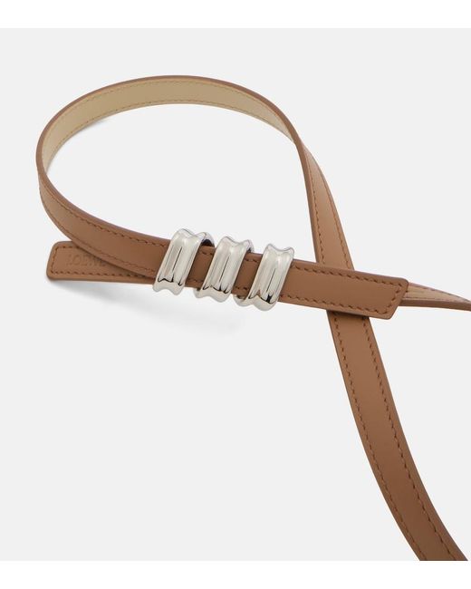 Loewe Natural Coil Leather Belt