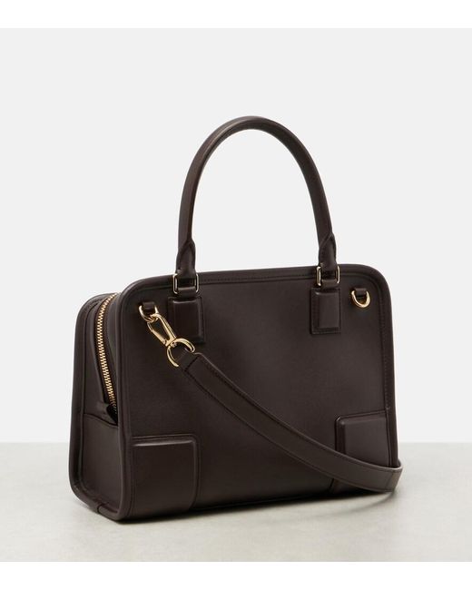 Loewe Black Amazona 180 Small Leather Top-Handle Bag