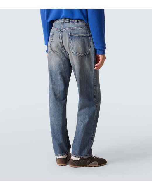 A.PRESSE Blue No. 22 Straight Jeans for men